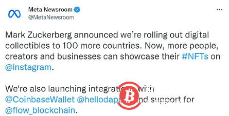  Instagram正在向100多个国家或地区引入数字收藏品展示功能 