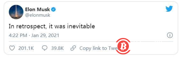 比特币一日狂涨20% 只因为马斯克做了这件事?