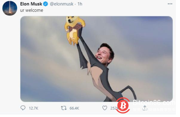 马斯克一波“吹票”后,比特币又逼近新高了