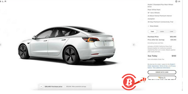 用比特币买特斯拉电动车或将多交53%的税