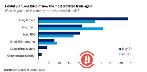 全世界最拥挤的交易:做多比特币