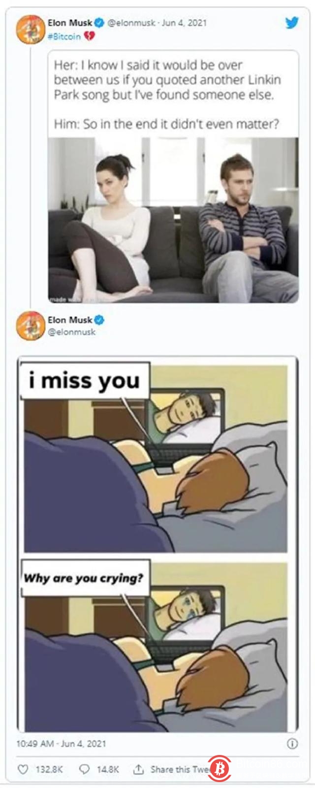 特斯拉“认栽”:买比特币,“亏了”1亿多美元