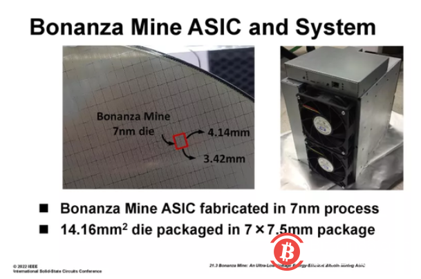 英特尔推出比特币挖矿二代 Bonanza Mine 芯片