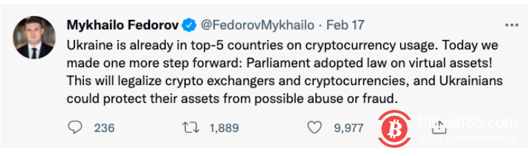 乌克兰危机:货币持续贬值、资金外逃、比特币合法化