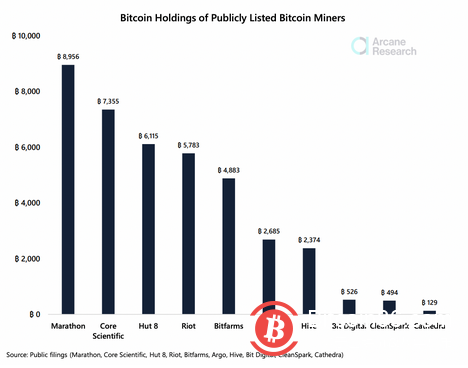 持有最多比特币的矿商正在“不断扩张”