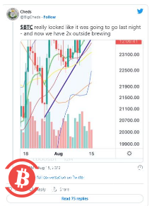 比特币（BTC）价格在数月下降趋势线触壁后修正