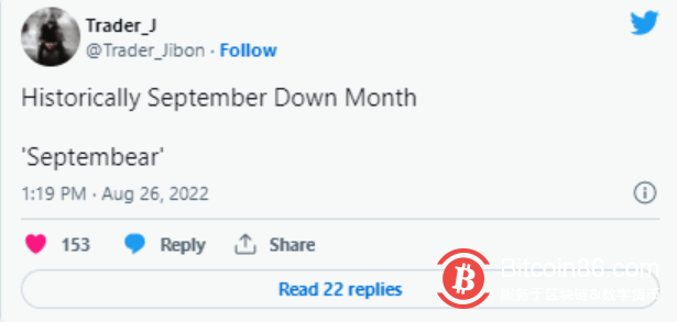  比特币面临自 2015 年以来最糟糕的 8 月风险，因为持有者为“九月”做好准备 