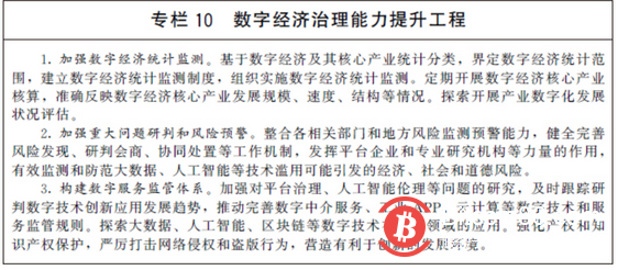国务院印发“十四五”数字经济发展规划 区块链成为七大重点产业之一