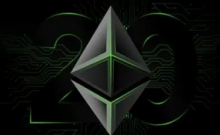 以太坊日内涨幅扩大至5.00%，现报1406美元/枚