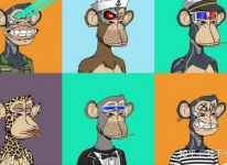 史蒂芬·库里BAYC头像在P01NT.co官网上被展出