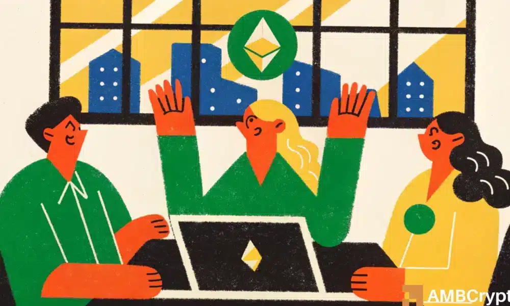 以太坊：抛售压力下降的4个关键原因，以及现在会发生什么