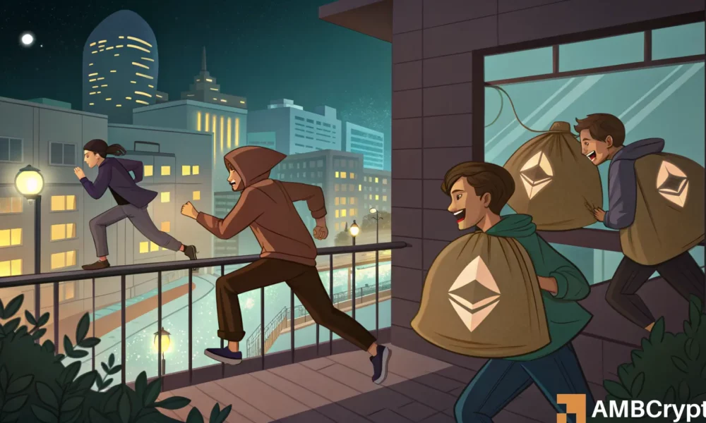 尽管BybitHack，以太坊鲸鱼不断ho积-向ETH的营救购买压力？