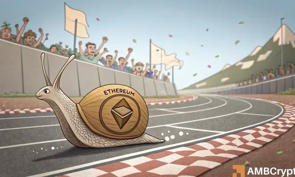 以太坊的斗争会继续吗?自2024年以来,冒险打击最低的水平