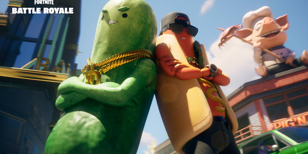 “fortnite”添加了一个假加密代币，而Degens将其变成了索拉纳模因硬币