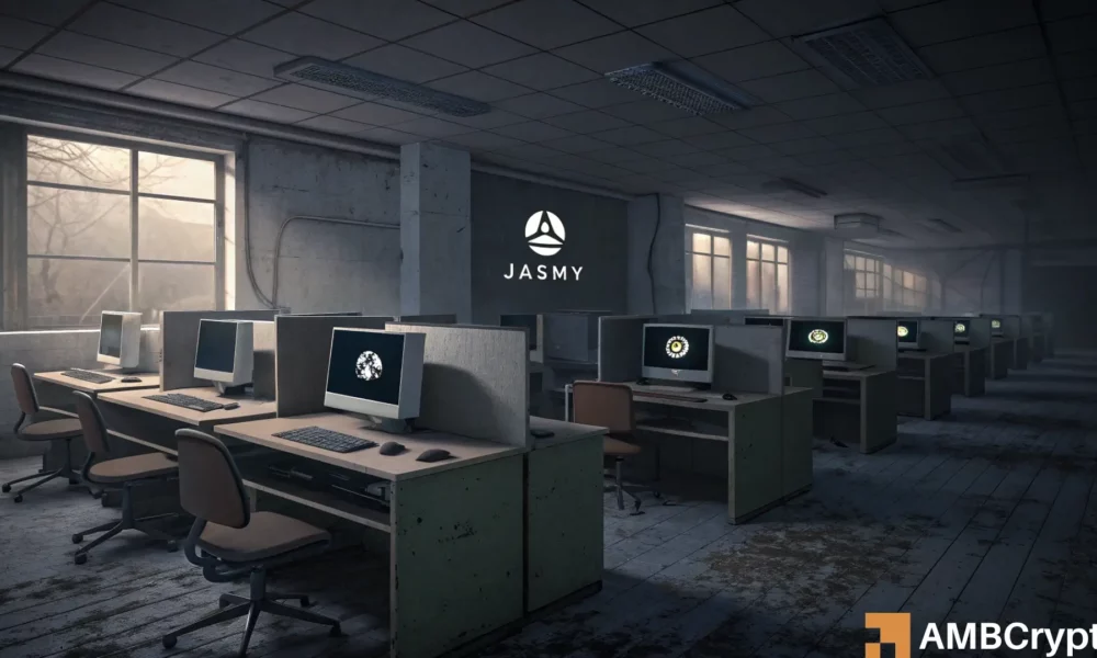 Jasmy倒塌后重新测试了阻力-下一站：$0.0125？