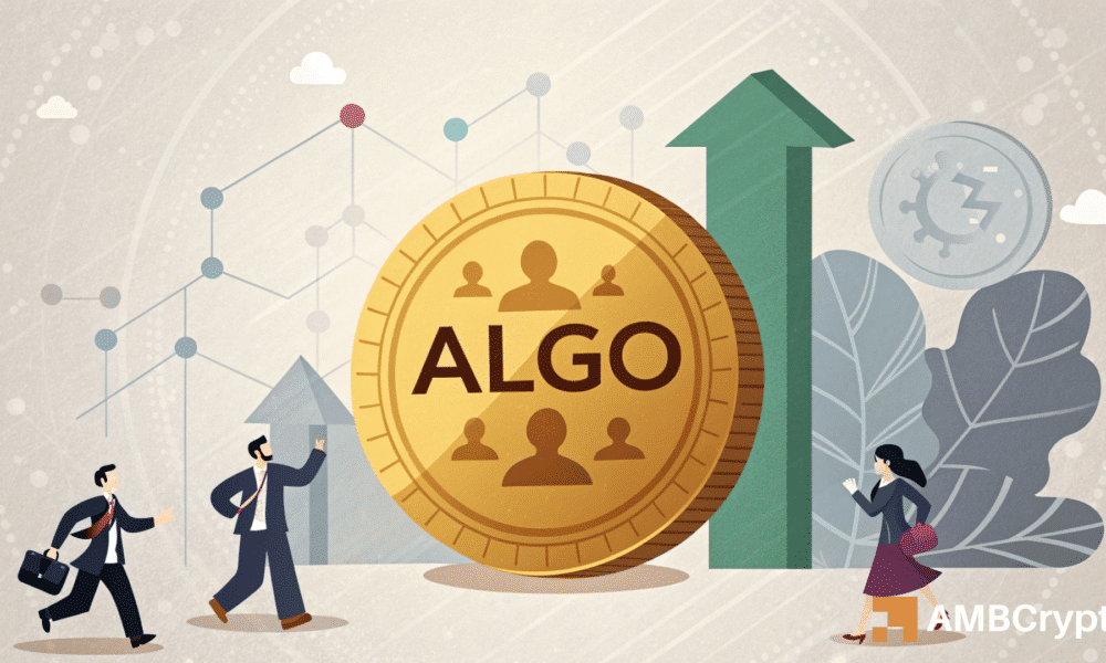 Algorand活跃地址激增72%，但为什么ALGO没有反应？