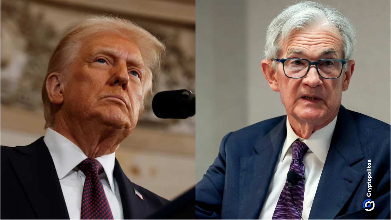 特朗普称美联储主席鲍威尔“贬低了美国的伟大信誉”