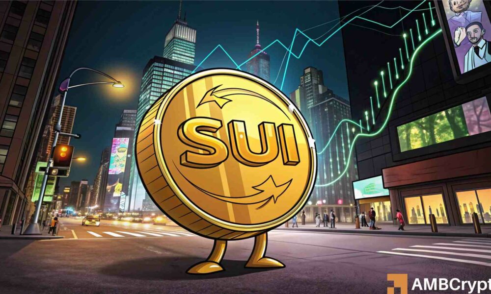 SUI在上涨34%后回落——所有人的目光都集中在这一支撑位上