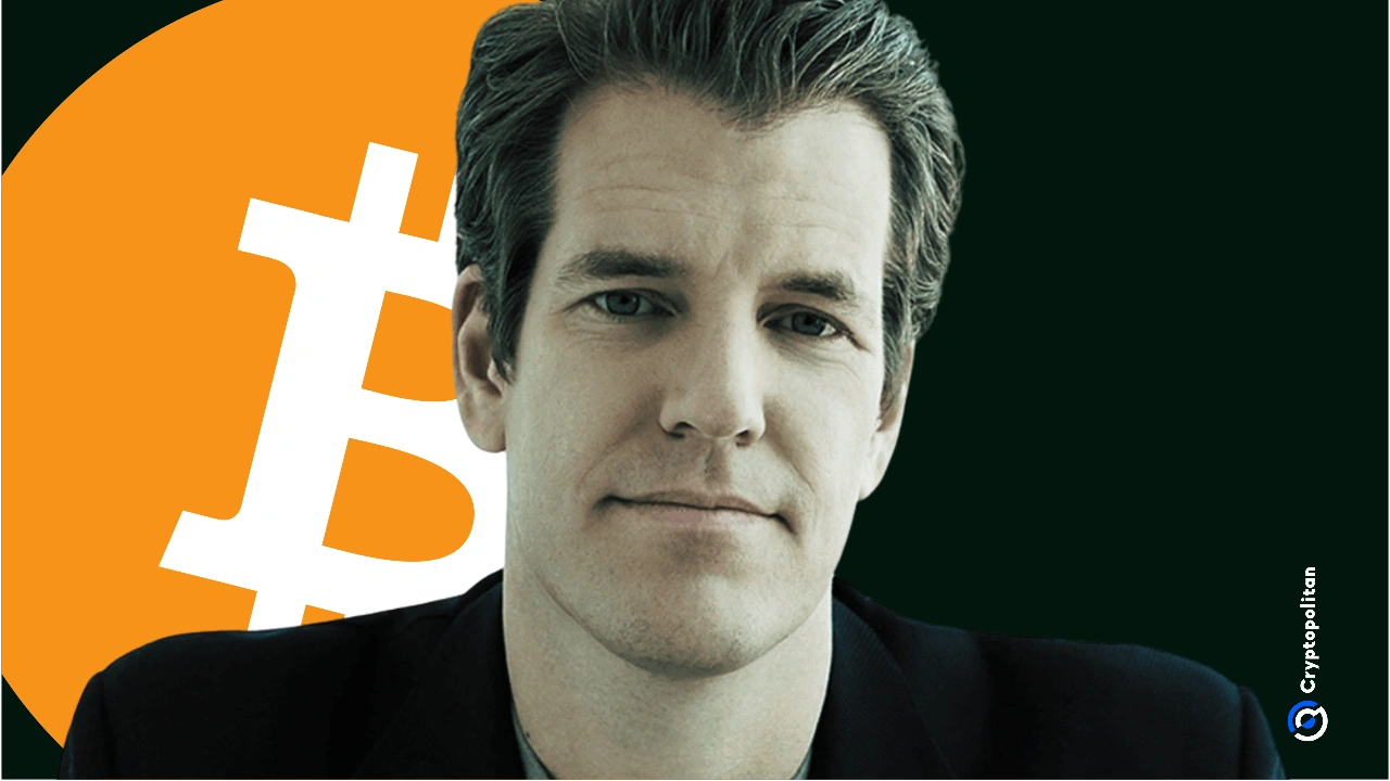 泰勒·温克莱沃斯(TylerWinklevoss)指责摩根大通因公众批评而冻结Gemini-Cryptopolitan