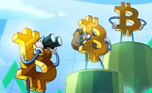 随着比特币飙升至 4.4 万美元，加密市场清算3 亿美元