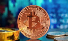  比特币向下触及45000美元/枚，日内跌1.11%