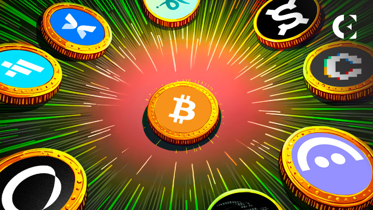 随着比特币主导地位的下降，山寨币激增：DeFi和AI代币领先