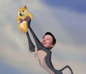 马斯克发推“Doge”狗狗币暴涨80%