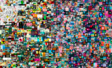 NFT作品以逾6000万美元在佳士得落